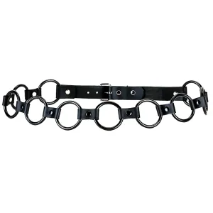 2" BLACK RING LINK BELT