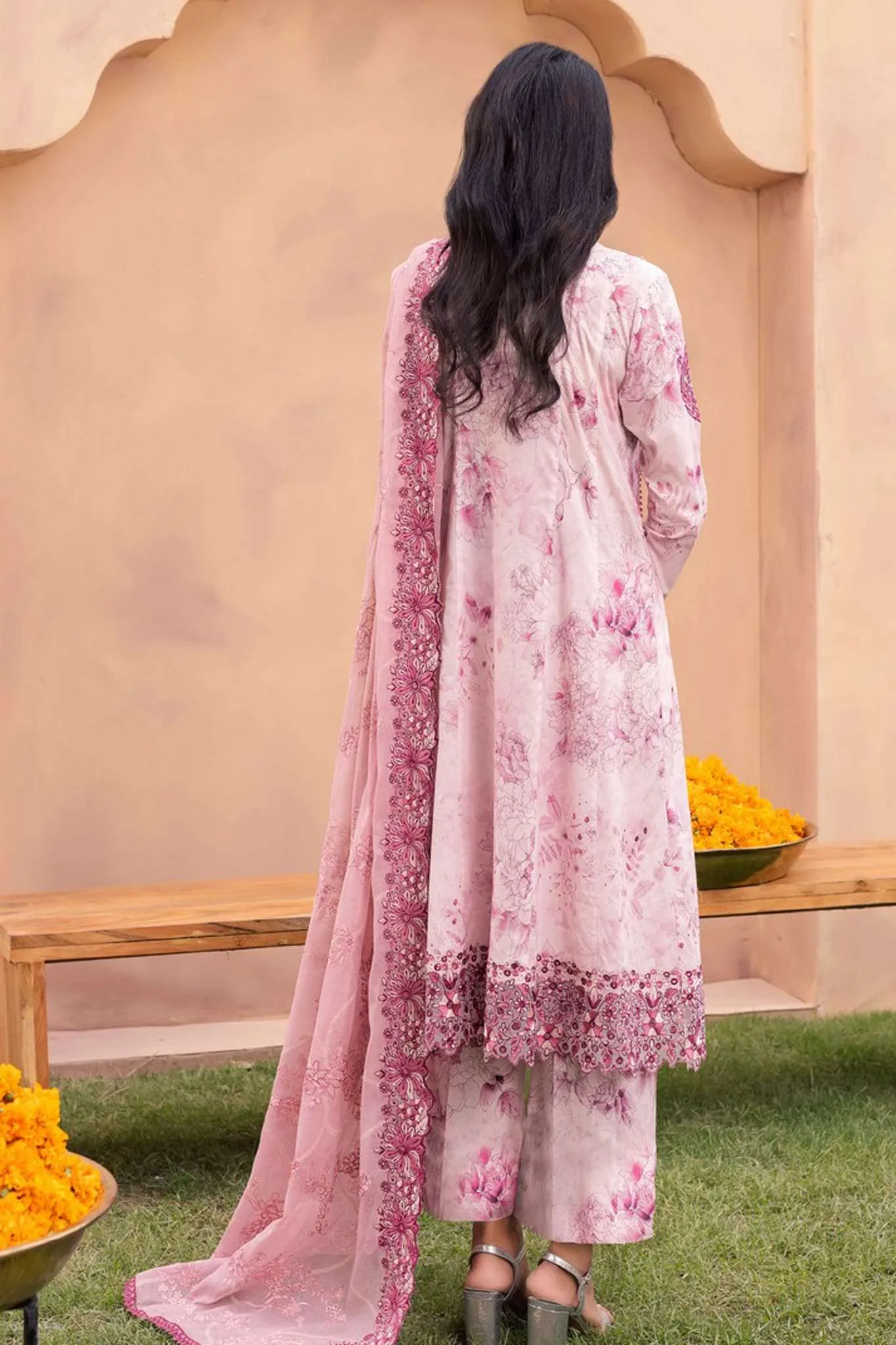 Aashiyan by Iznik Unstitched 3 Piece Festive Lawn Collection'2023-AL-08-Helena