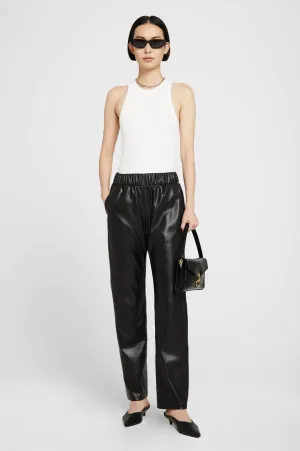 Anine Bing - Colton Track Pant in Black