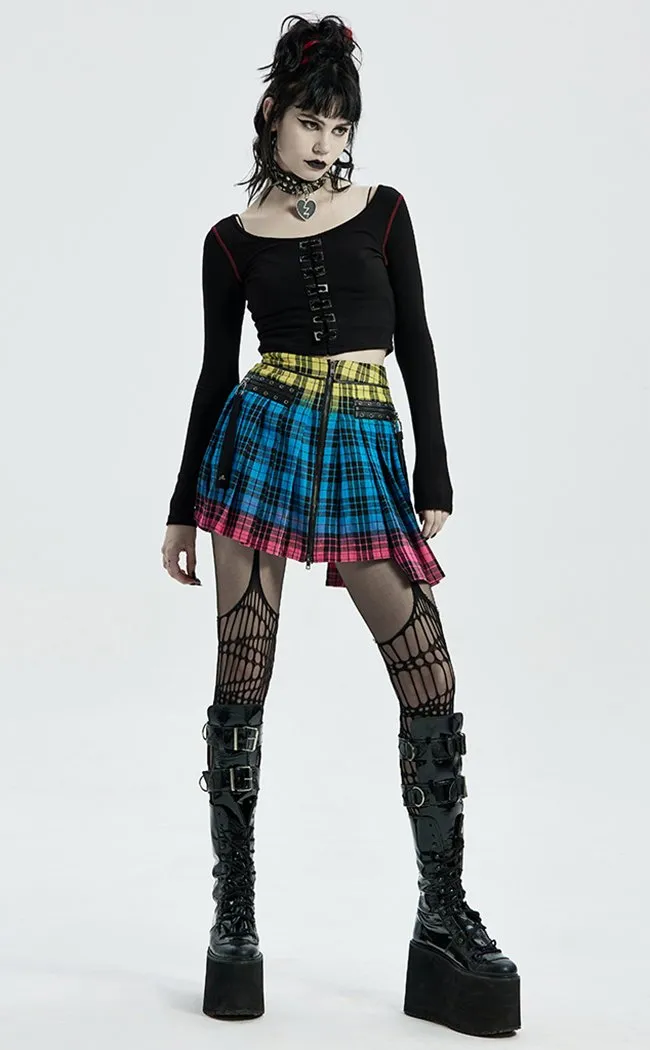 Bright Stuff Tartan Skirt