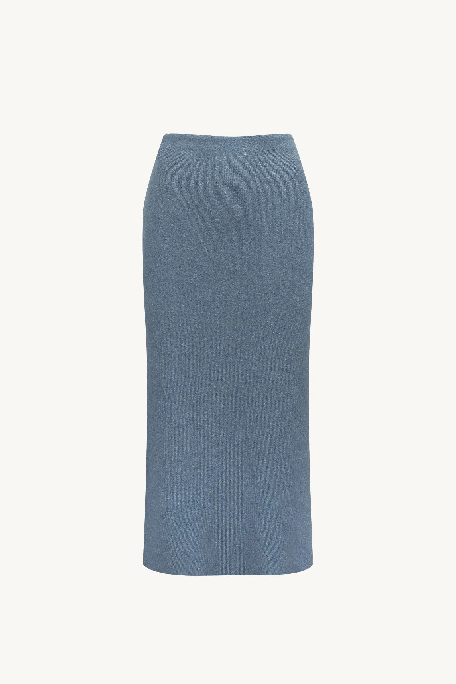 Column Knit Skirt -- Organic Cotton • Cashmere