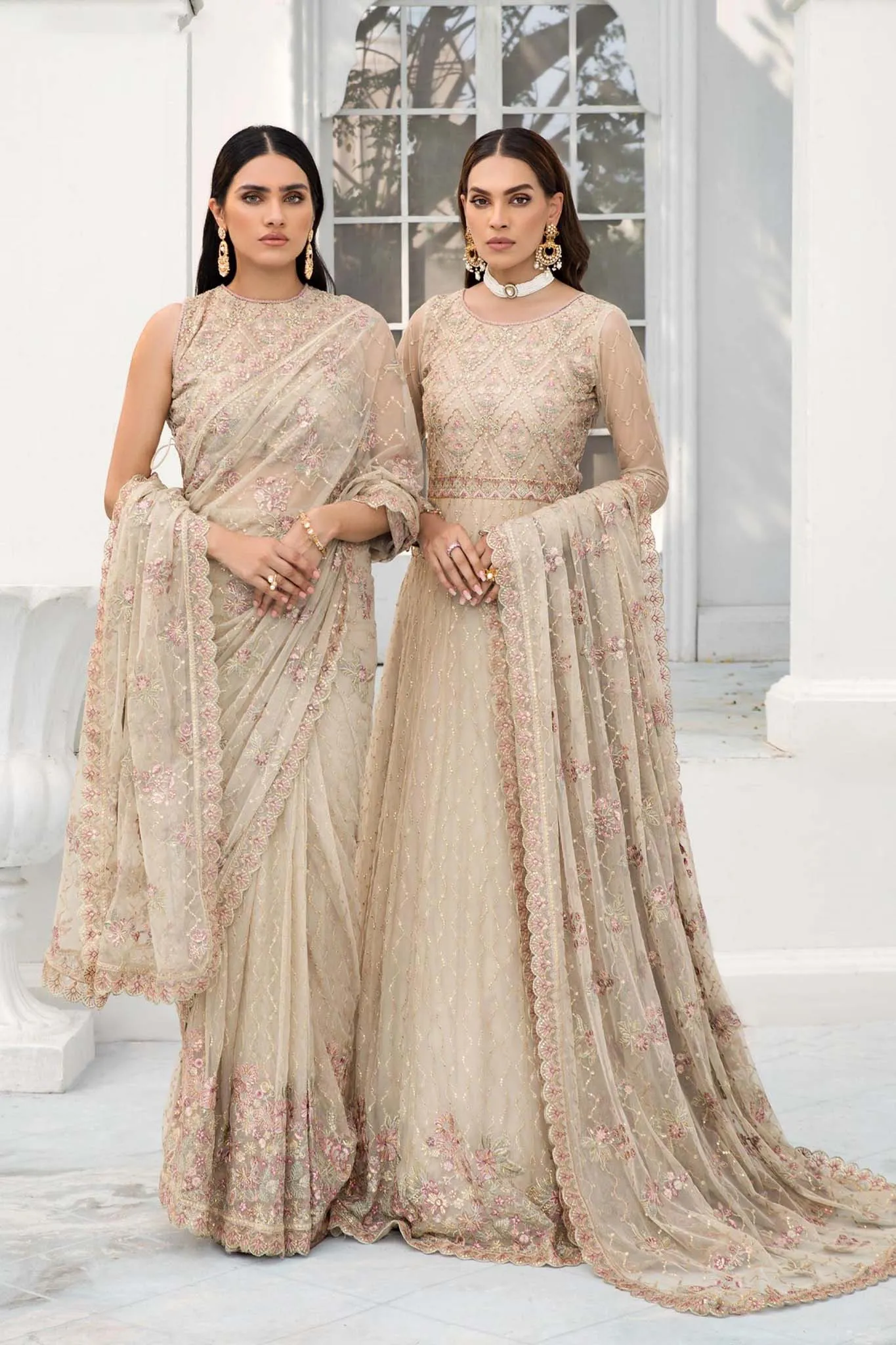 De Luxury by Zarif Unstitched 3 Piece Formal Collection'2022-ZDL-08