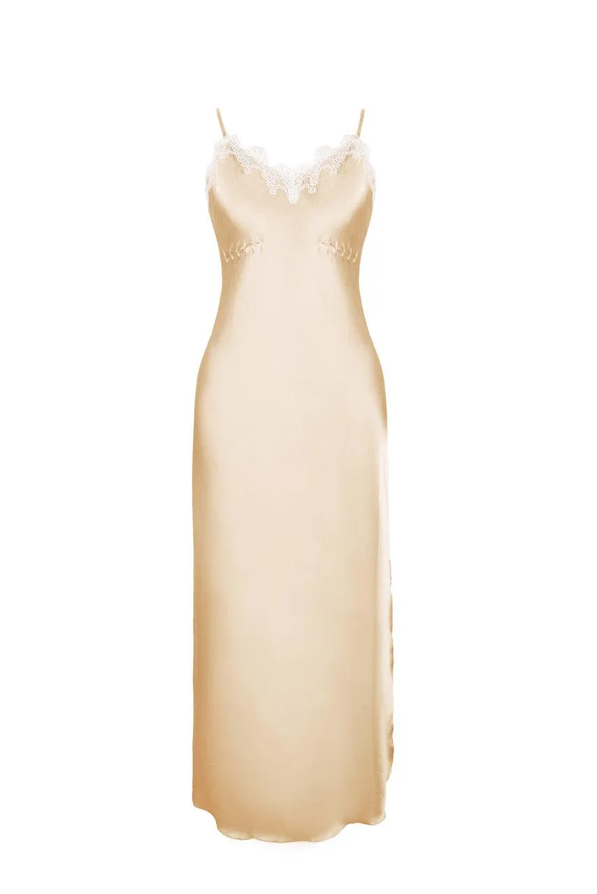 Elisabeth silk slip dress, 8 colors