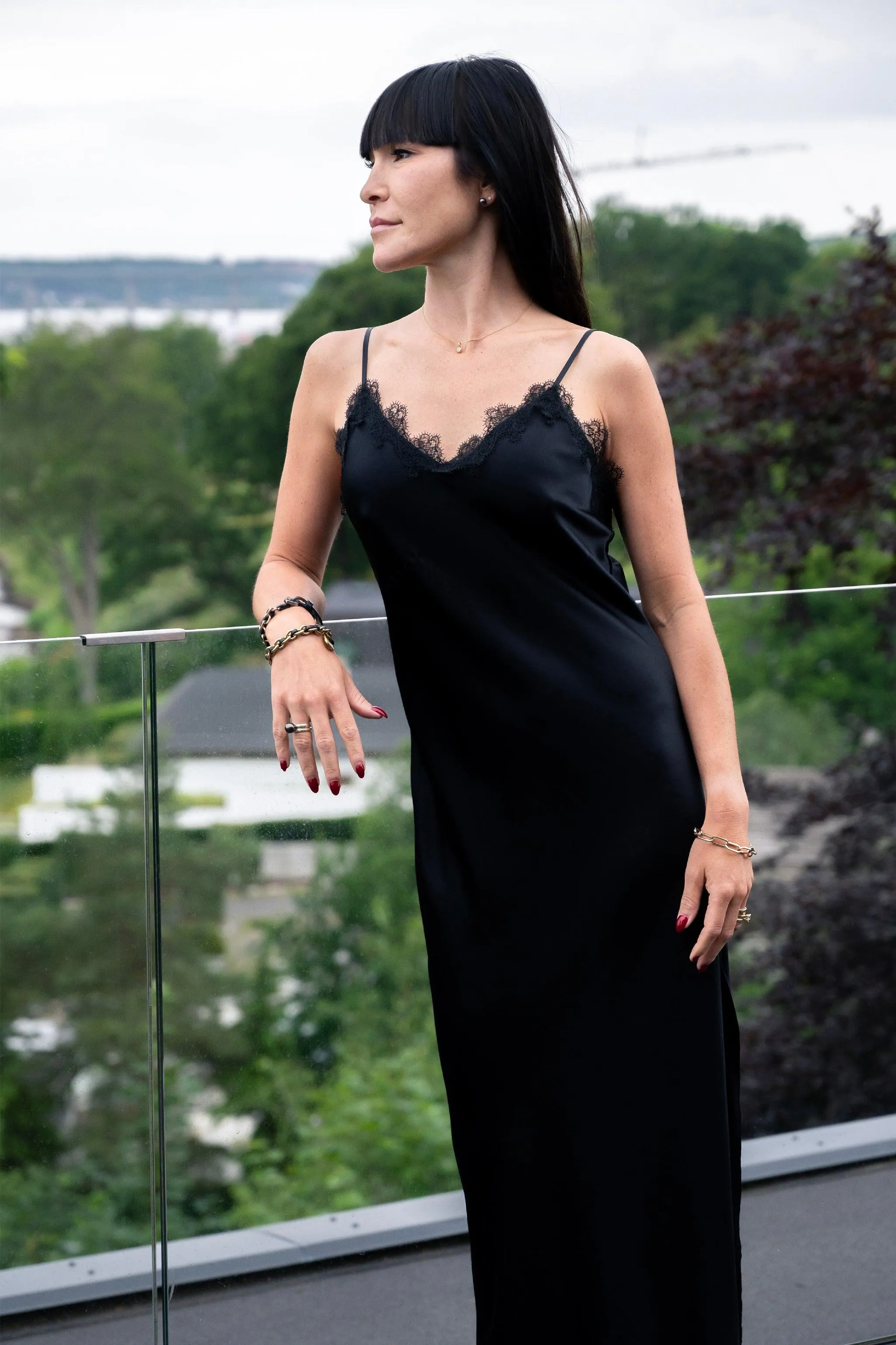 Elisabeth silk slip dress, 8 colors
