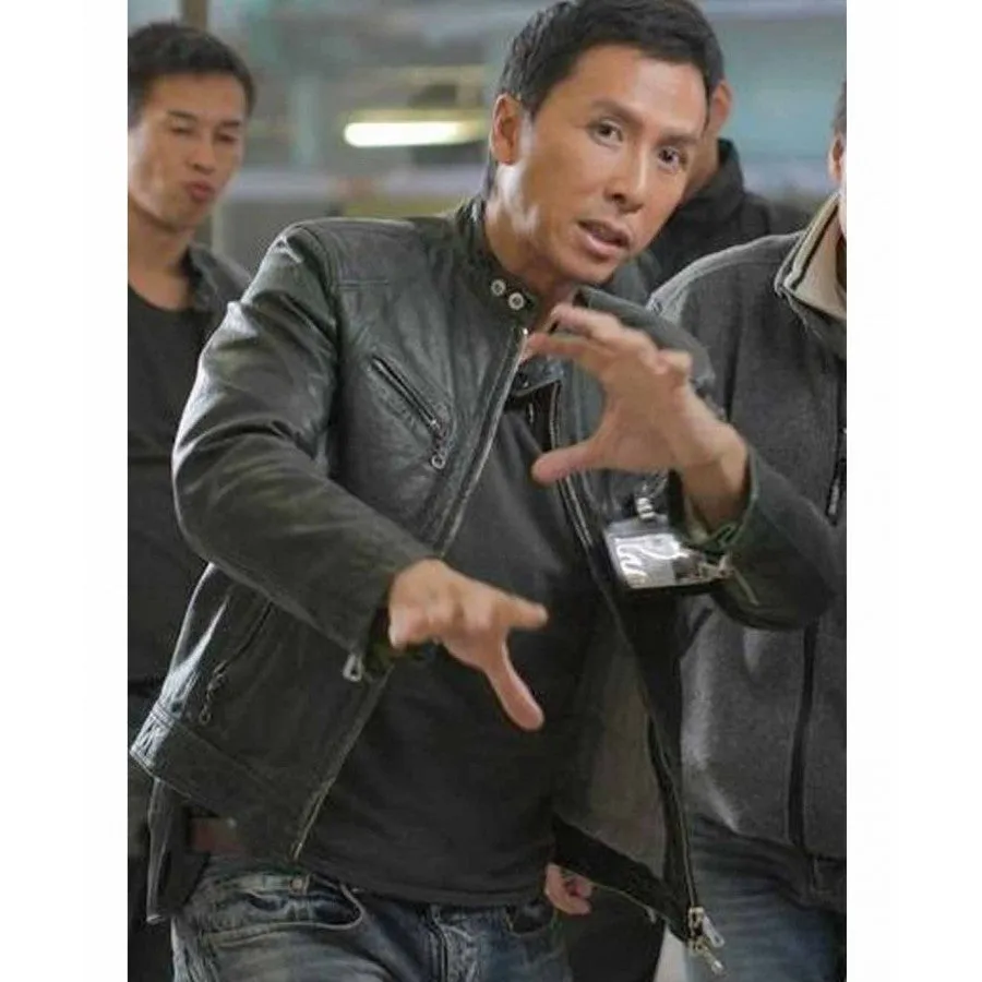 Flash Point Donnie Yen Leather Jacket