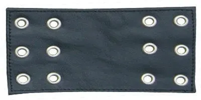 Leather Motorcycle Chap Extender 4 inch & 6 inch
