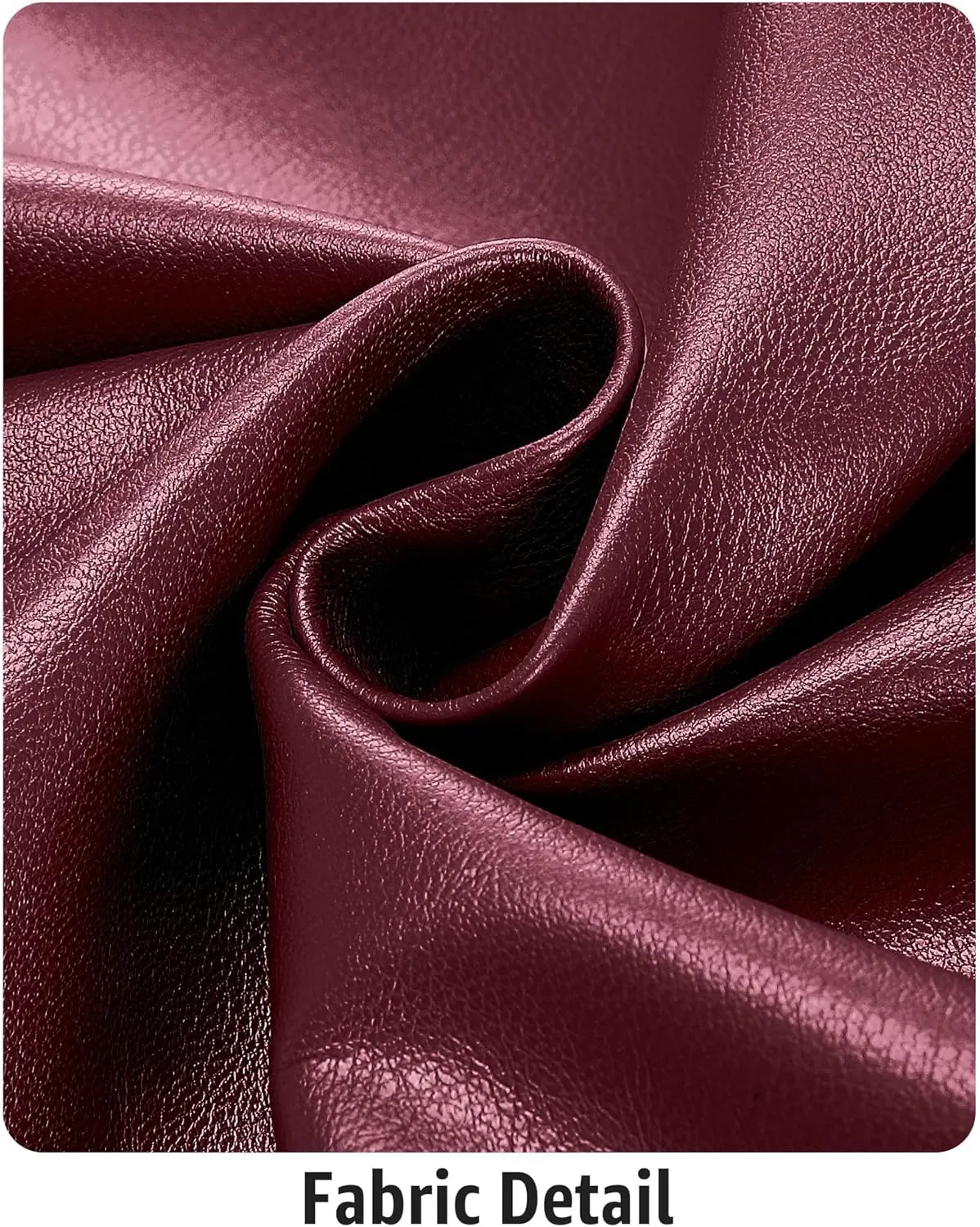 luvamia Shorts for Women Faux Leather Skorts High Waisted PU Leather Shorts Elastic Waist Ruched Wrap Skorts Skirts