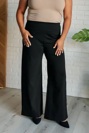 Magic Wide Leg Pants in Black - 10/24