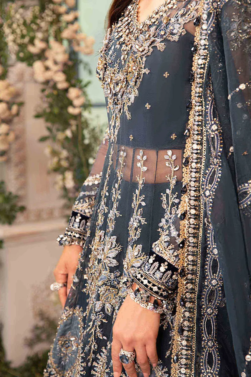 Mbroidered'24-3 Piece Unstitched Embroidered Organza Suit  BD-2901