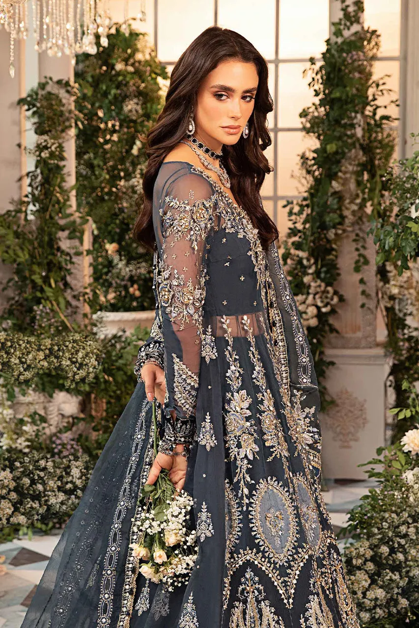 Mbroidered'24-3 Piece Unstitched Embroidered Organza Suit  BD-2901