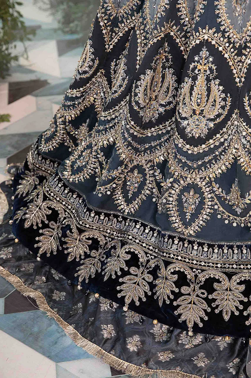 Mbroidered'24-3 Piece Unstitched Embroidered Organza Suit  BD-2901