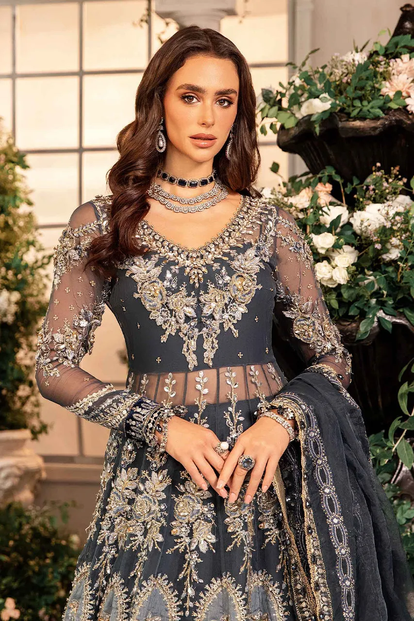 Mbroidered'24-3 Piece Unstitched Embroidered Organza Suit  BD-2901
