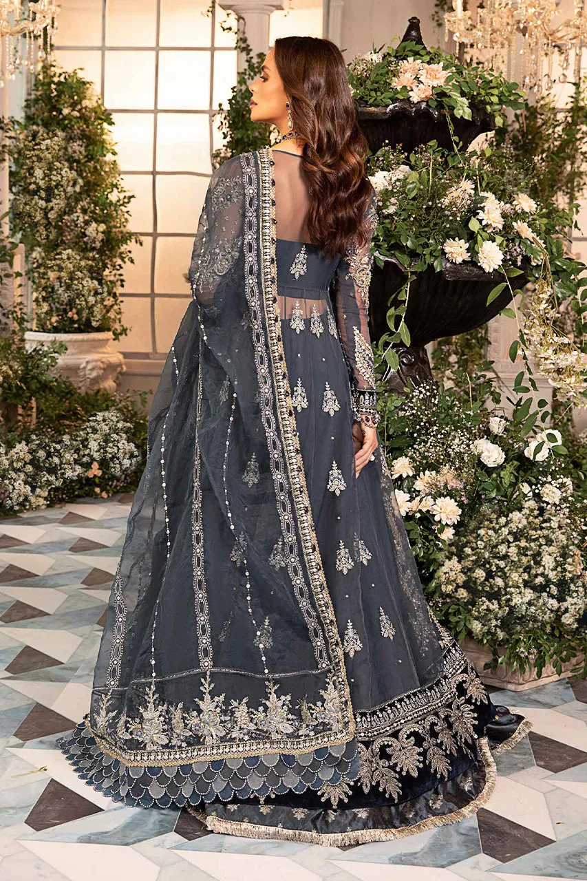 Mbroidered'24-3 Piece Unstitched Embroidered Organza Suit  BD-2901