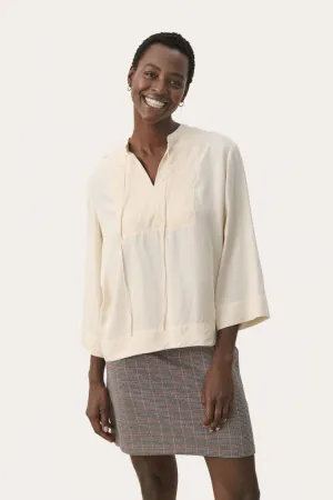 Part Two Laynie Blouse in Birch