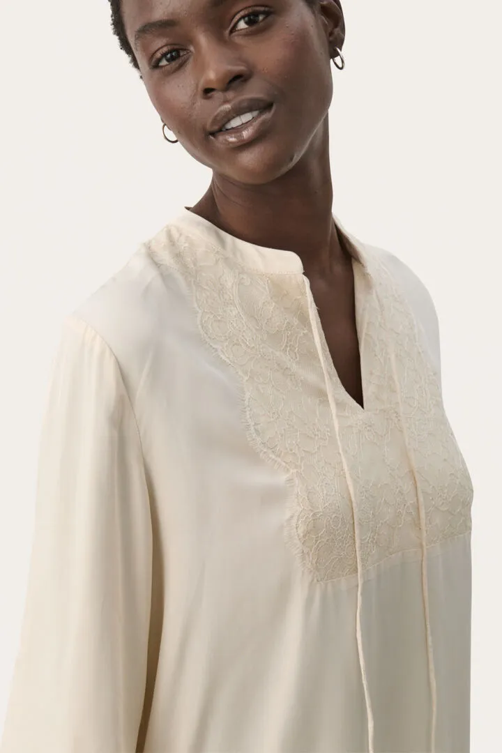 Part Two Laynie Blouse in Birch
