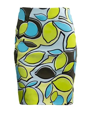 Print Rib Skirt Limelight