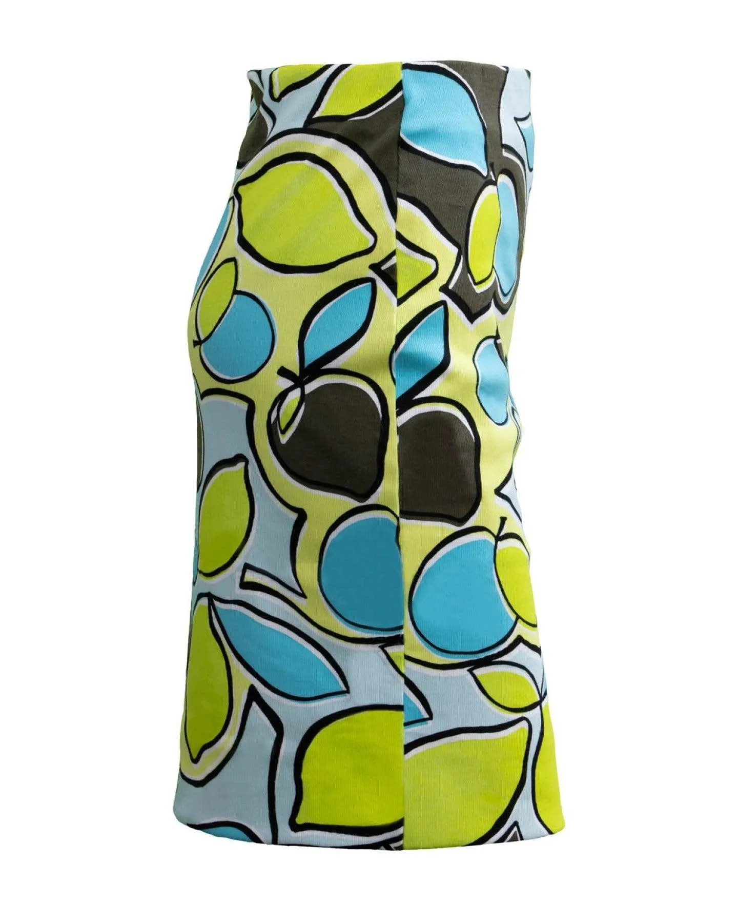 Print Rib Skirt Limelight