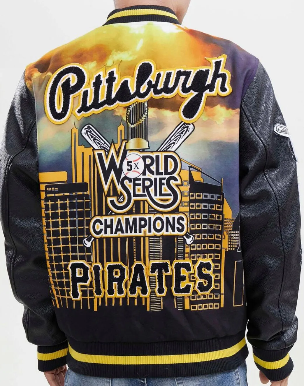 Pro Standard Pittsburgh Pirates World Series Varsity Jacket