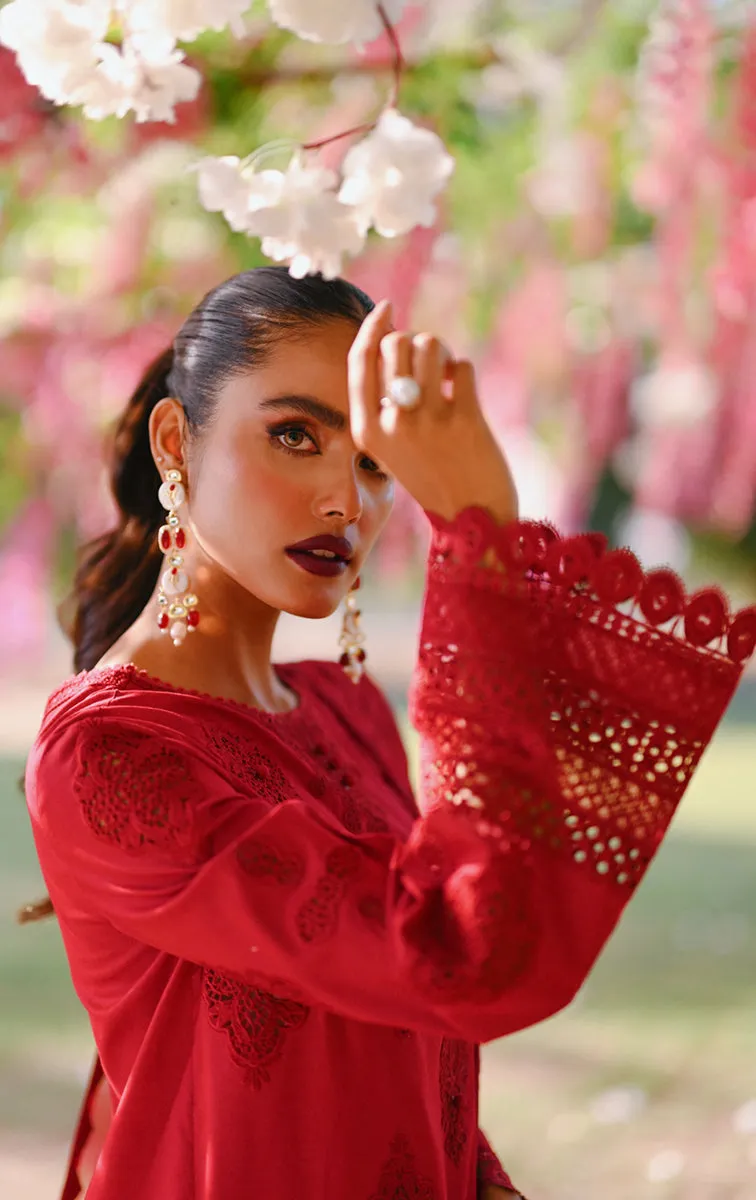 Qalamkar Chikankari Eid Edit Lawn Collection – CF-03  ZARMINA