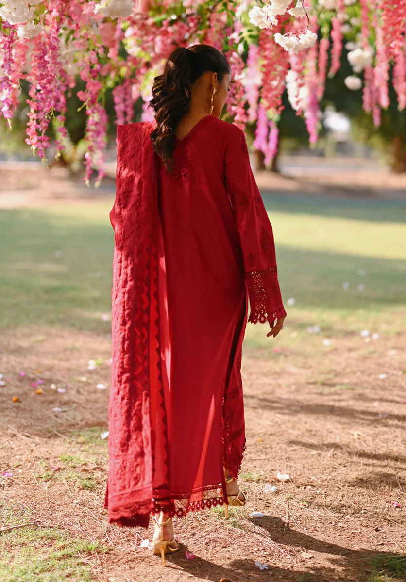 Qalamkar Chikankari Eid Edit Lawn Collection – CF-03  ZARMINA