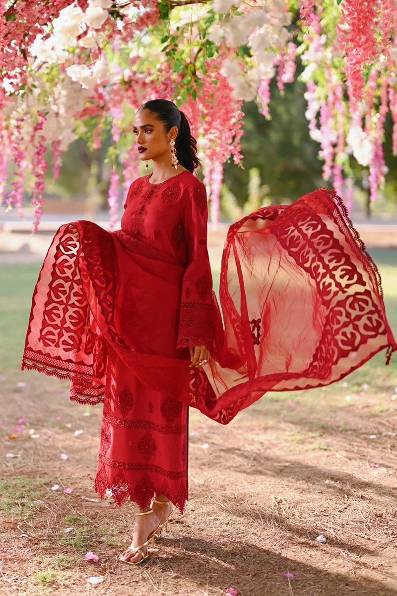 Qalamkar Chikankari Eid Edit Lawn Collection – CF-03  ZARMINA
