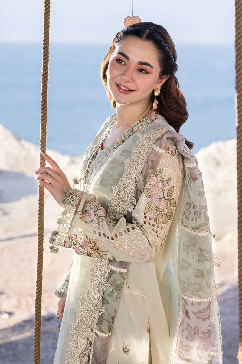 Qalamkar Sahil Kinare Luxury Lawn Collection 2024 – FP-15 RANIA