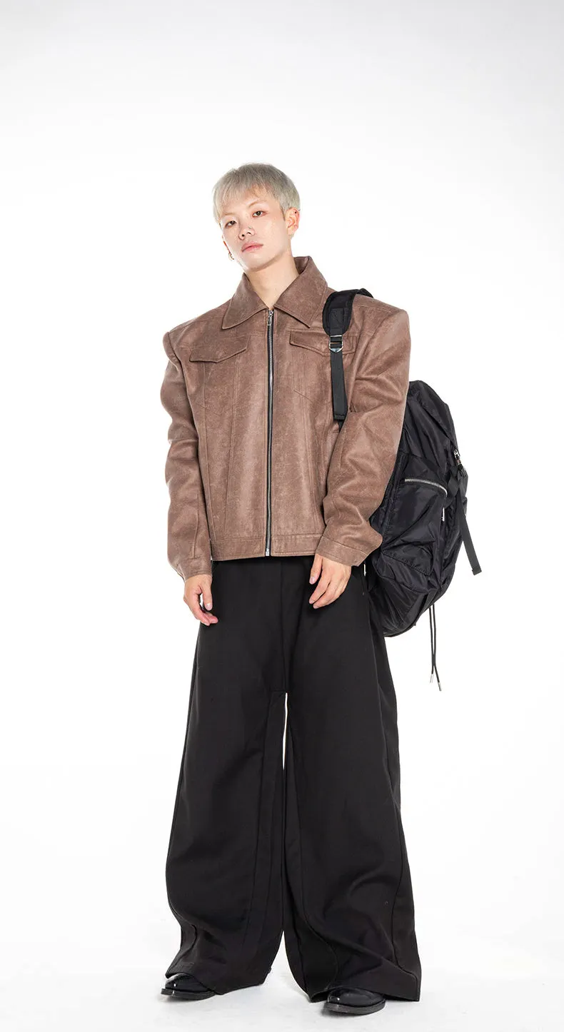 Short Leather Jacket