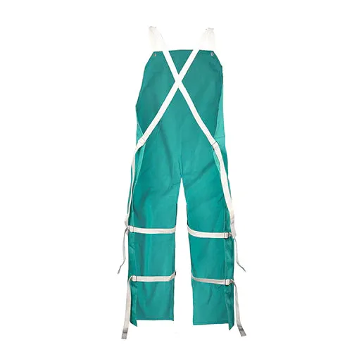 Tillman 6342 9oz Green FR Cotton Bib Apron