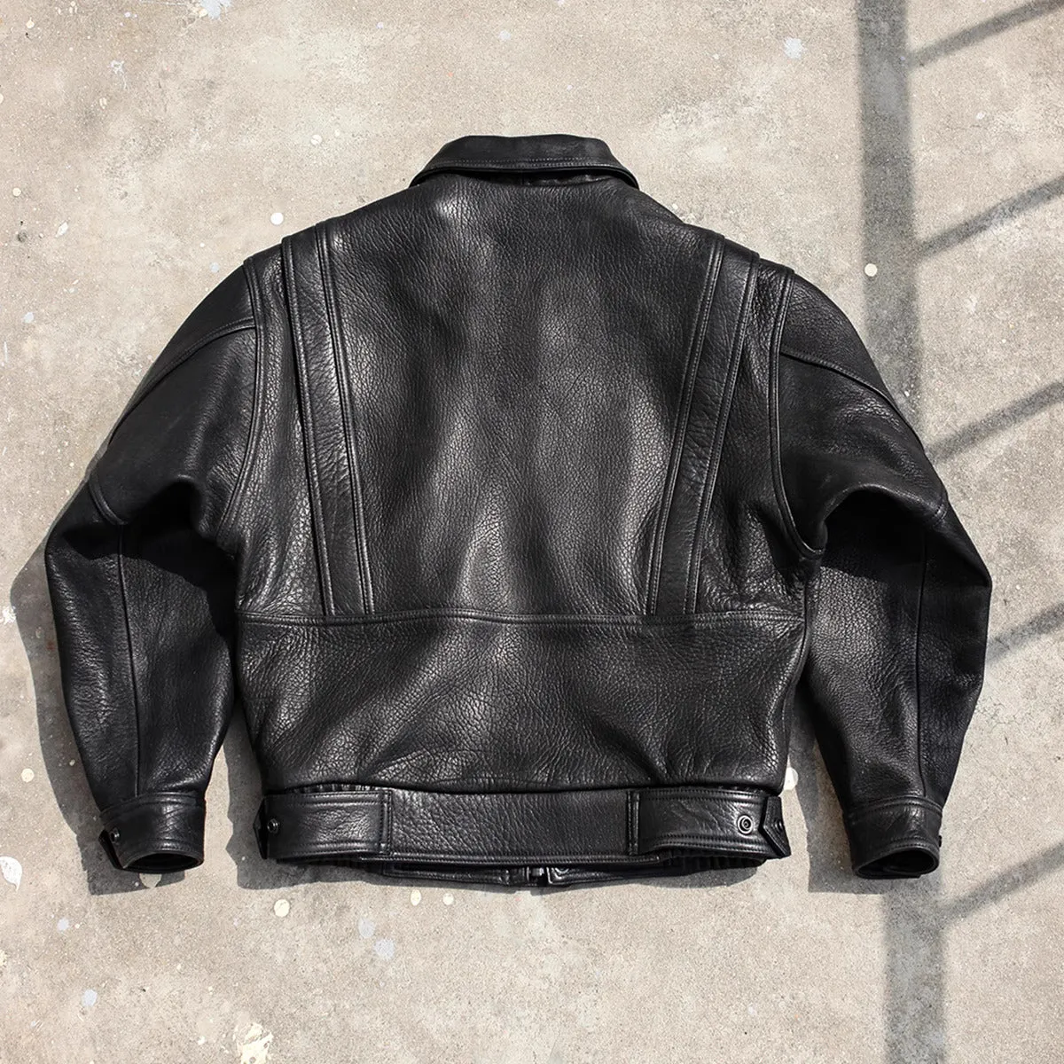US Size Top Quality Genuine Cowhide Leather Jacket